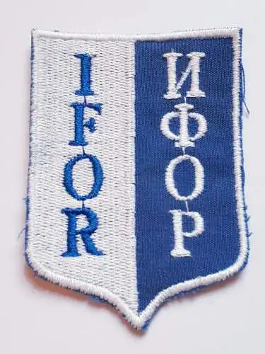 Bundeswehr Aufnäher Patch IFOR