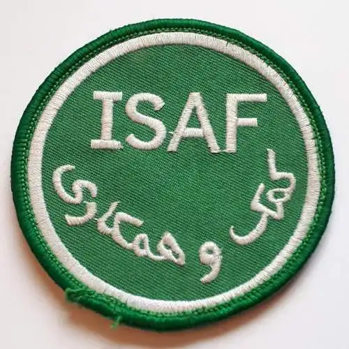 Bundeswehr Aufnäher Patch ISAF