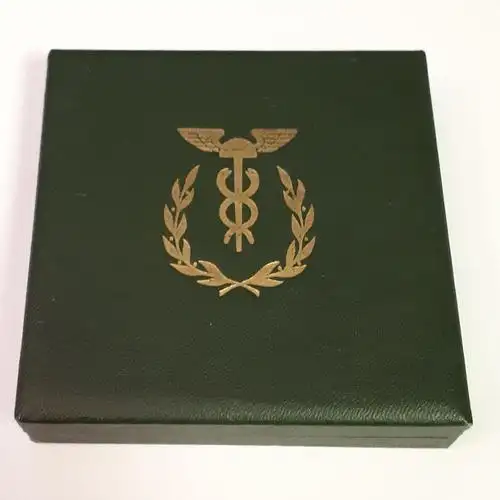 DDR Medaille Zollverwaltung der DDR in Gold im Etui
