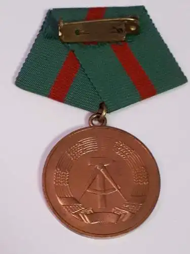 DDR Medaille Für treue Dienste in der Zollverwaltung der DDR Bronze