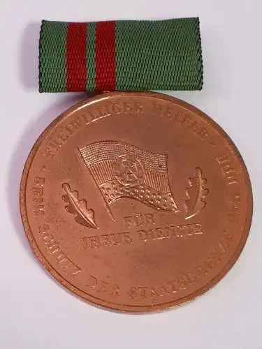 DDR Medaille Freiwilliger Helfer beim Schutz der Staatsgrenze der DDR 10 Jahre