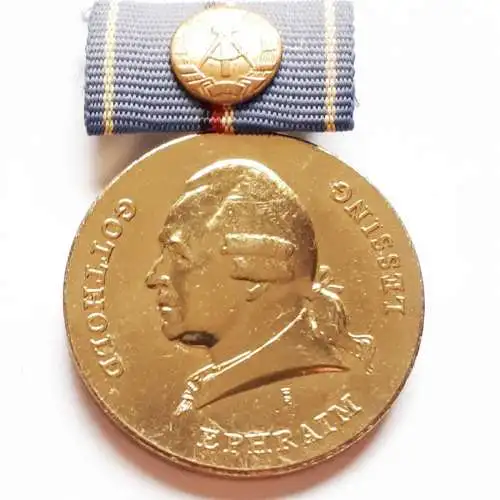 DDR Medaille Gotthold Ephraim Lessing