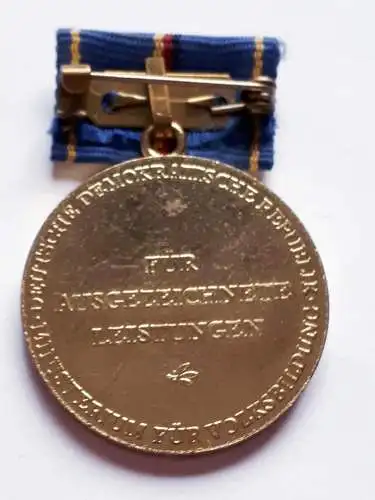 DDR Medaille Gotthold Ephraim Lessing  