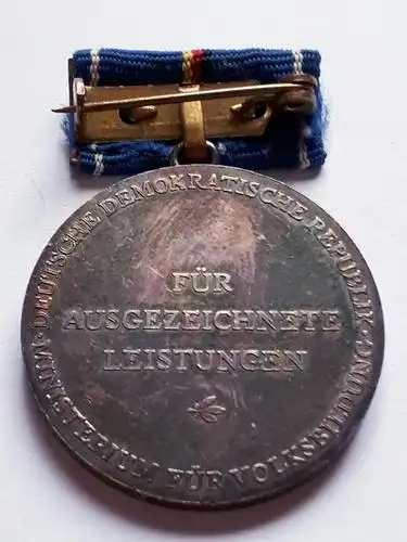 DDR Medaille Gotthold Ephraim Lessing  