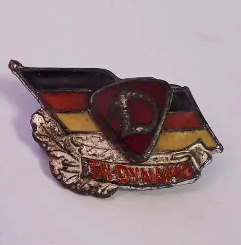 DDR Mitgliedsabzeichen SV Dynamo in Silber miniatur
