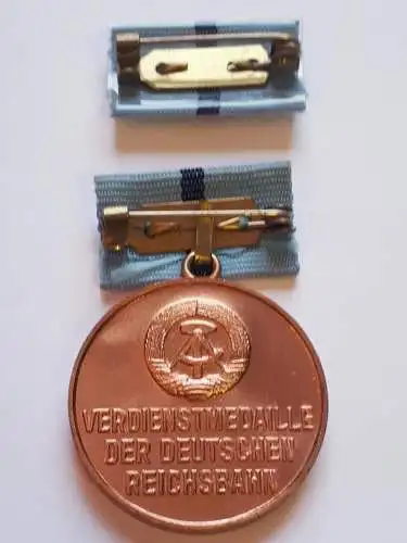 DDR Deutsche Reichsbahn Verdienstmedaille der Deutschen Reichsbahn in Bronze