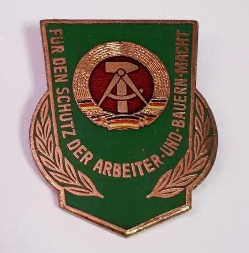 DDR MdI Abzeichen Volkspolizei Für den Schutz der Arbeiter- und Bauernmacht
