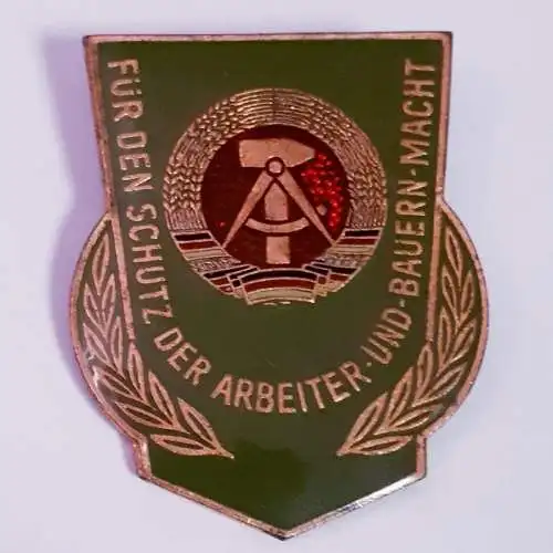 DDR MdI Abzeichen Volkspolizei Für den Schutz der Arbeiter- und Bauernmacht