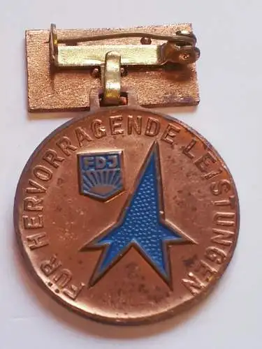 DDR Medaille Für hervorragende Leistungen Messen der Meister von Morgen in Bronze