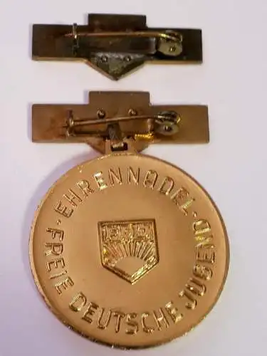 DDR FDJ Medaille Für die Festigung unserer Freundschaft