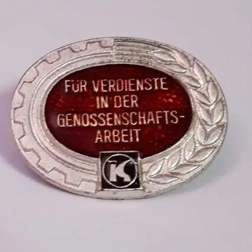 DDR Abzeichen Für Verdienste in der Genossenschaftsarbeit