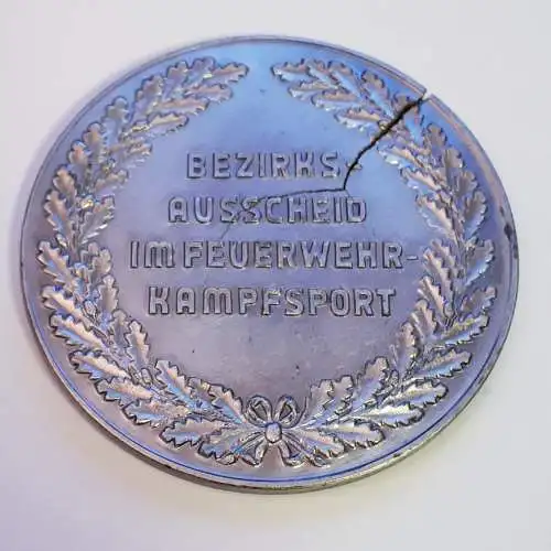 DDR Feuerwehr Medaille Dem Sieger der Feuerwehrstafette