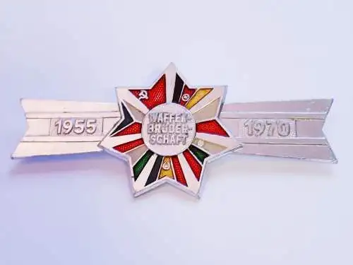  DDR NVA Abzeichen 15 Jahre Waffenbrüderschaft