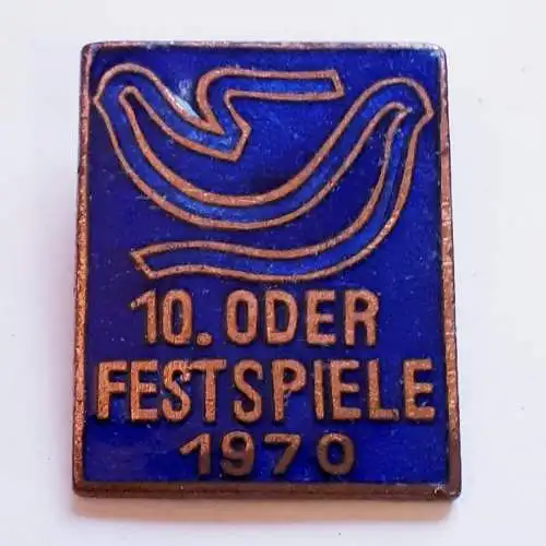 DDR Abzeichen 10. Oderfestspiele 1970