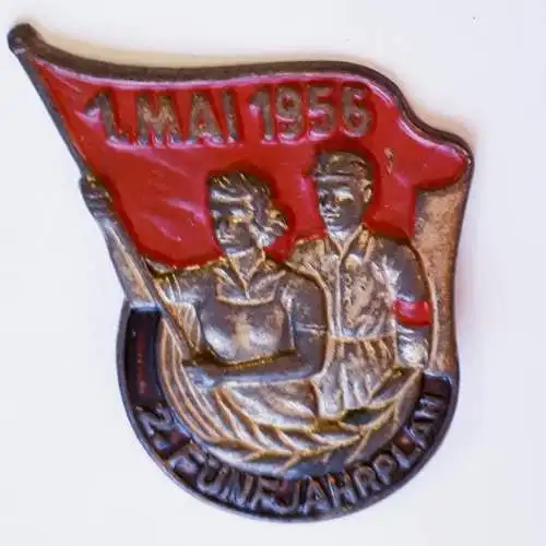 DDR Abzeichen 1.Mai 1956