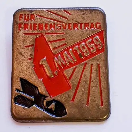 DDR Abzeichen 1.Mai 1959