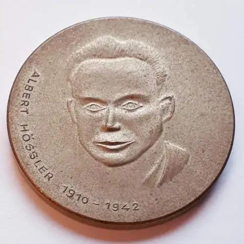 DDR Medaille Albert Hössler