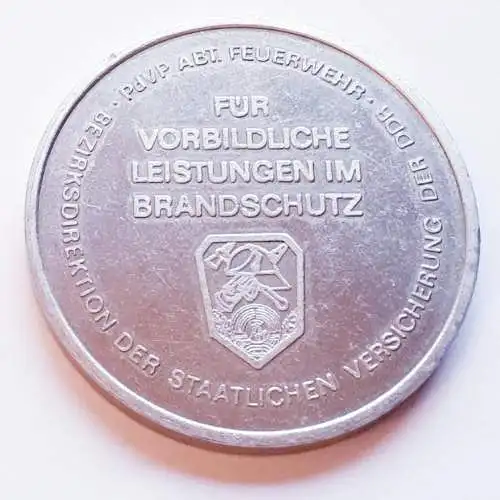 DDR Medaille Feuerwehr Für vorbildliche Leistungen im Brandschutz