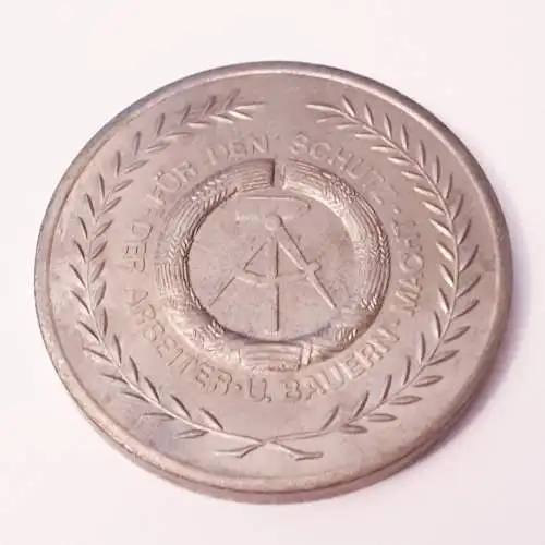 DDR NVA Medaille Aktion Roter Kampfwagen