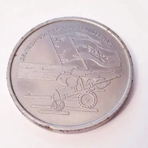 DDR Medaille Seelower Höhen - Deutsch sowjetische Freundschaft