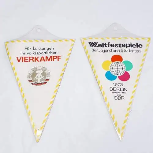 DDR Wimpel Weltfestspiele der Jugend und Studenten 1973 Berlin