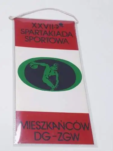Wimpel XXVII. Spartakiada Sportowa