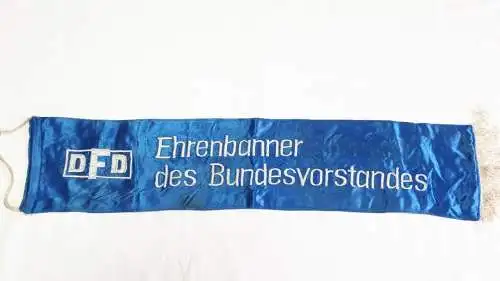 DDR Wimpel/ Banner DFD Ehrenbanner des Bundesvorstandes