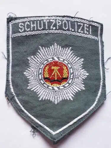 DDR MdI VoPo Volkspolizei Aufnäher Schutzpolizei