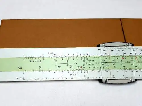 DDR NVA Navigationsrechenschieber LG. Nr. 357380