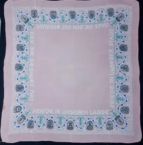 DDR Erinnerungstuch Städtetuch