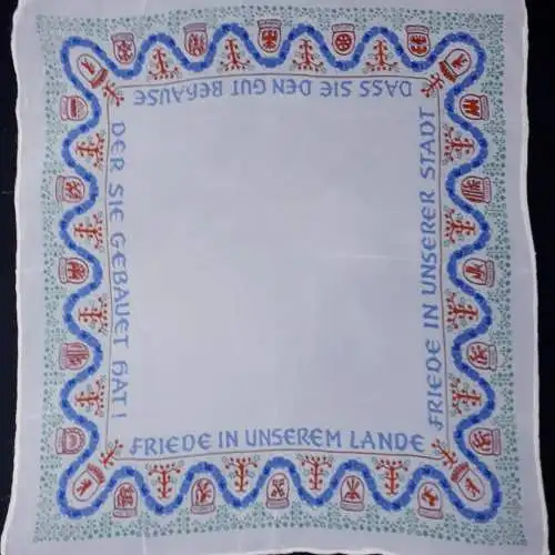 DDR Erinnerungstuch Städtetuch