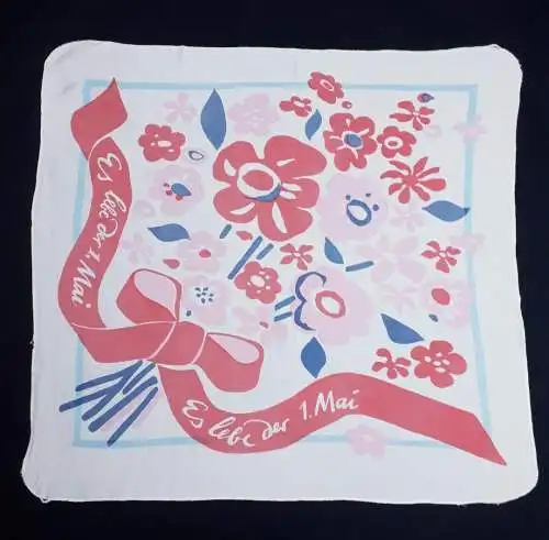 DDR Erinnerungstuch Es lebe der 1. Mai