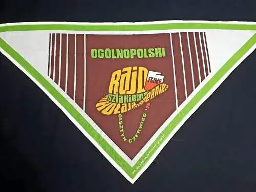 Polen Erinnerungstuch FSZMP Polnischer Jugendverband