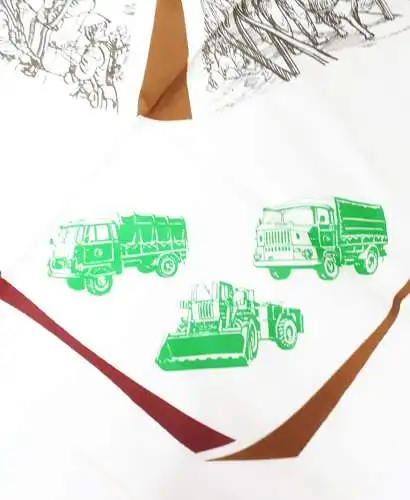 DDR Reservistentuch Ehrenvoll gedient bei den Grenztruppen der DDR.