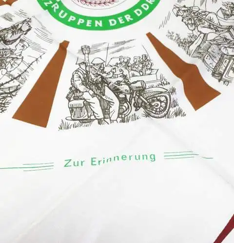 DDR Reservistentuch Ehrenvoll gedient bei den Grenztruppen der DDR.