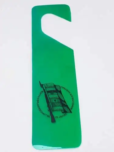 DDR Lesezeichen Waffenbrüderschaft 80 - 25 Jahre Warschauer Vertrag