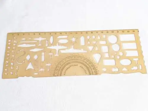 Russische Armee Zeichenschablone mit taktische Zeichen