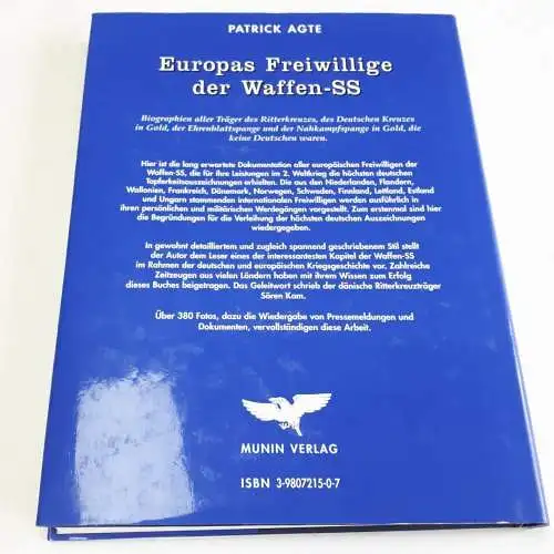 Patrick Agte: Europas Freiwillige der Waffen SS. 