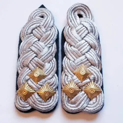 DDR NVA Schulterstücke Rückwärtiger Dienst Oberst