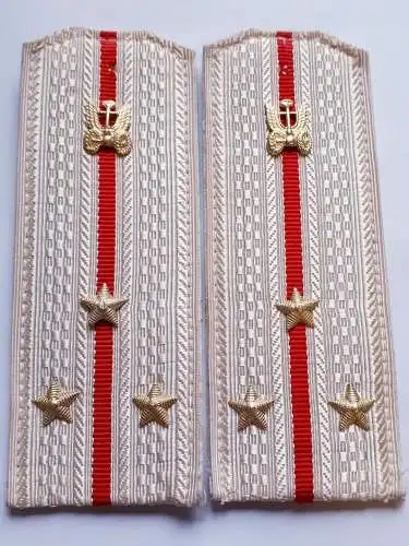 Sowjetische Armee Schulterklappen Parade Kraftfahrtruppe Oberleutnant