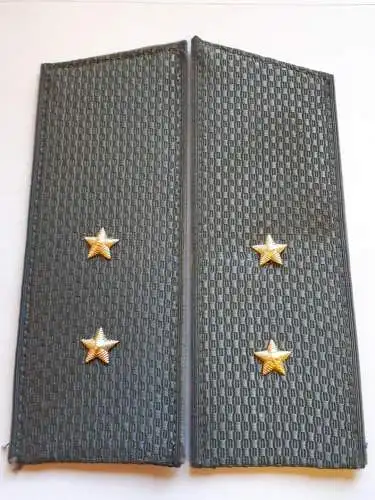 UDSSR Sowjetunion Miliz Polizei Schulterklappen Fähnrich