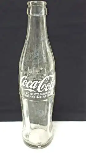 Glasflasche Coca Cola 0,33 l von 1967