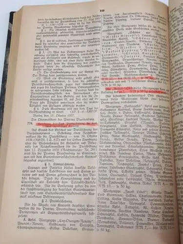 Amtsblatt der preussischen Regierung in Potsdam 1937. 