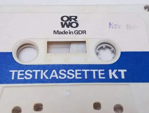 DDR ORWO Testkassette