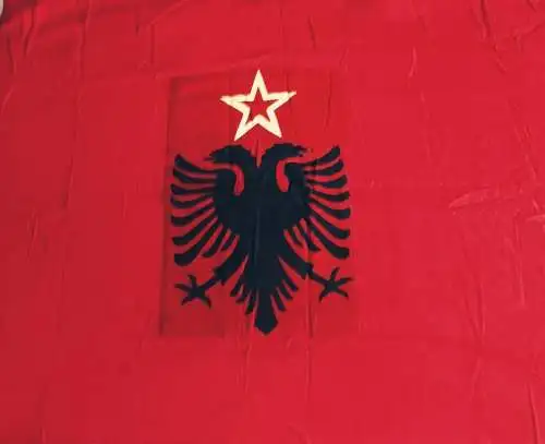 Flagge Volksrepublik Albanien ca. 125 cm x 70 cm