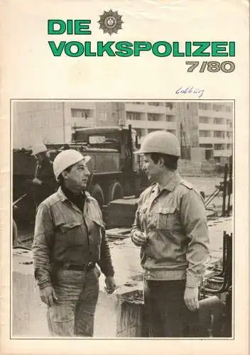 Die Volkspolizei 7/1980. 