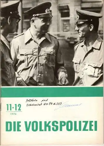 Die Volkspolizei 11-12/1976. 