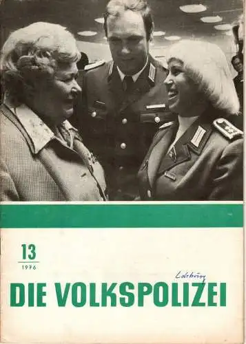 Die Volkspolizei 13/1976. 