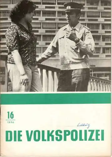 Die Volkspolizei 16/1976. 