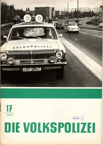 Die Volkspolizei 17/1976. 